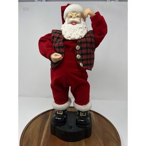 Animated Christmas Santa Claus Figure with Motion and Sound